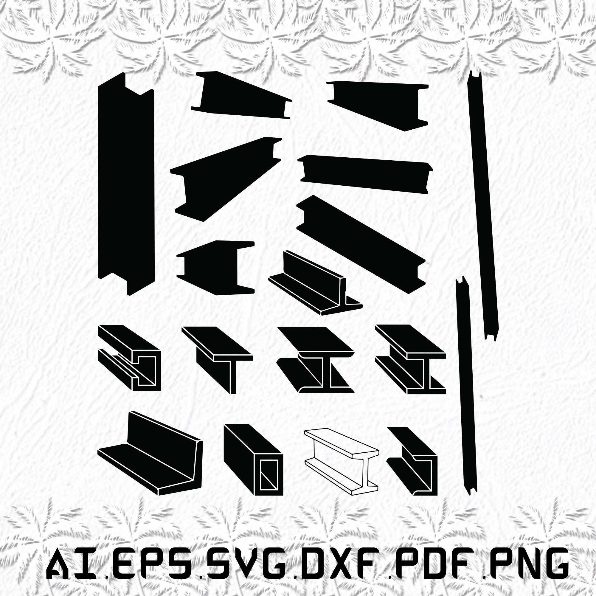 Steel Beam svg Steel Beams svg Love svg Steel Beam SVG Etsy Schweiz