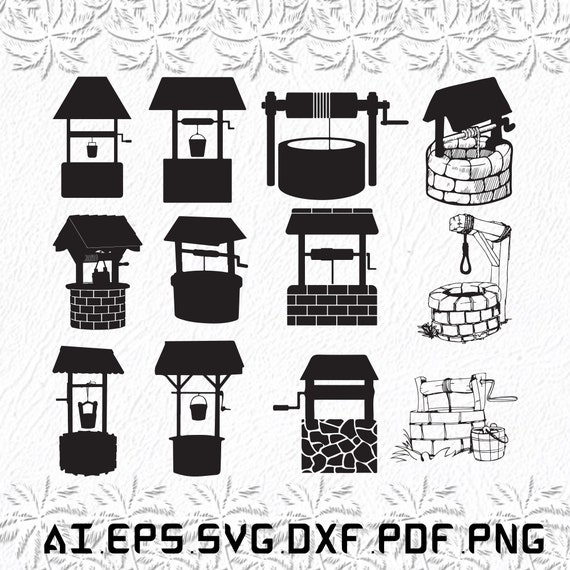 Water Well Svg Water Svg Wells Svg Well River SVG Ai Etsy Australia