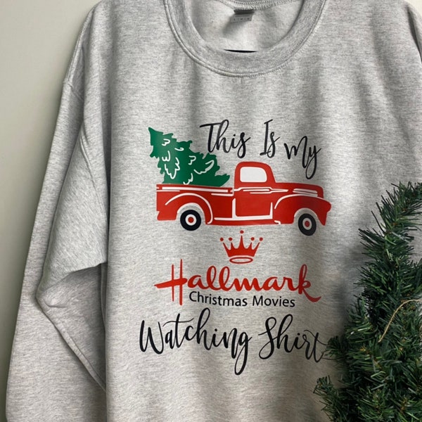 Digital File - This Is My Hallmark Christmas Movie Watching Shirt- SVG,PNG & JPG