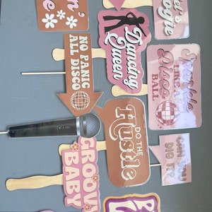 80s, Retro Theme Party Props & Decor, Dancing Queen, Digital File PDF