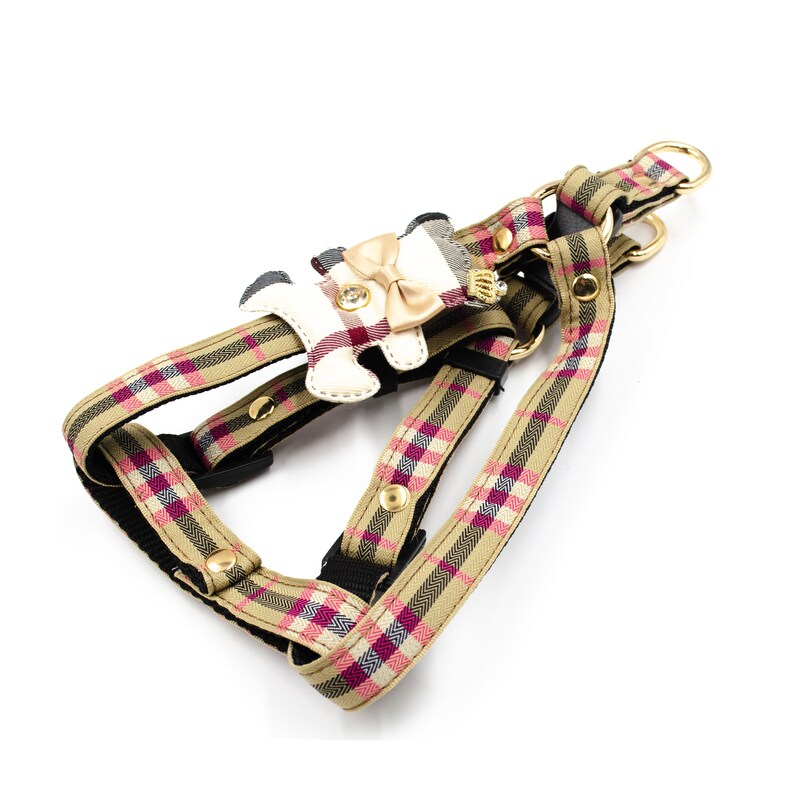 Burberry Style Deluxe Dog Leash e Harness Set per cani Etsy