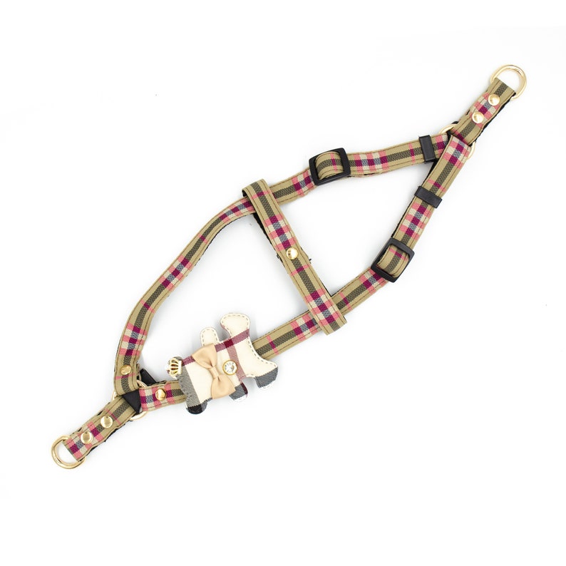Burberry Style Deluxe Dog Leash e Harness Set per cani Etsy