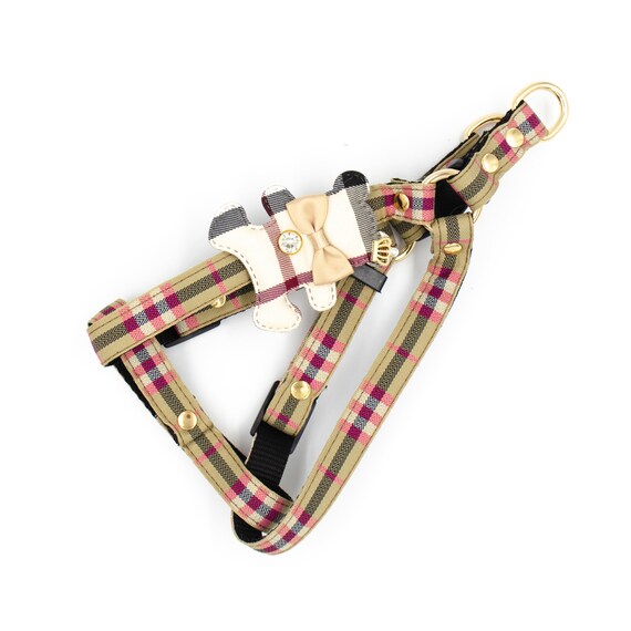 Burberry Style Deluxe Dog Leash e Harness Set per cani Etsy