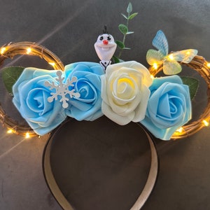 Ears w/ lights (Optional: Black, Beige, or White Headbands)