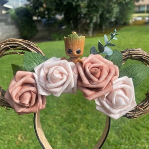Ears w/ lights (Optional: Black, Beige  or White Headbands)
