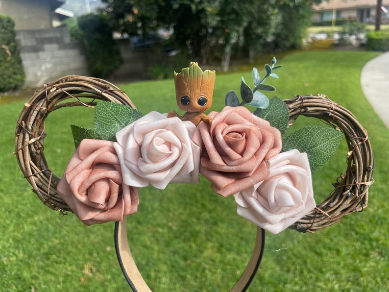 Ears w\/ lights (Optional: Black, Beige or White Headbands)