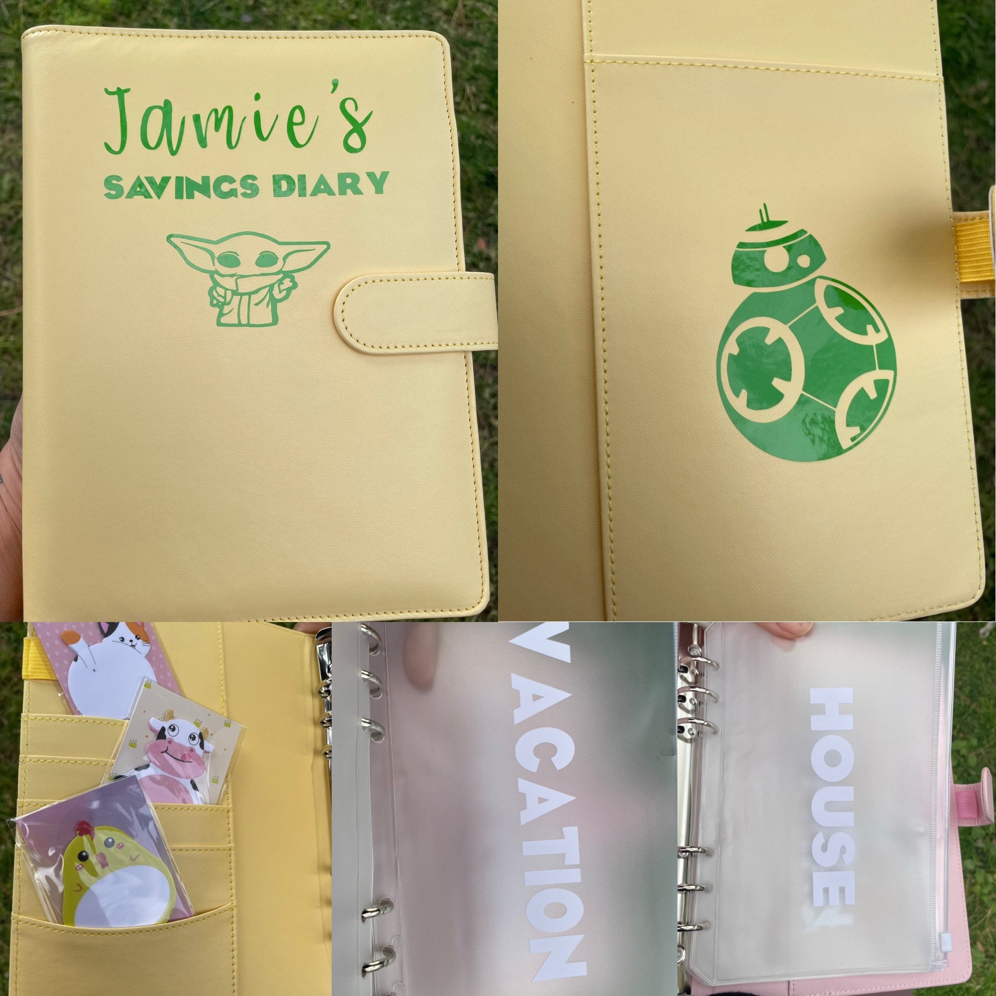 Savings Diary Binder Etsy