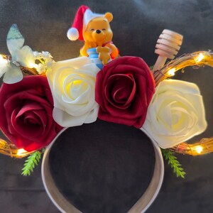 Christmas Ears (Optional: Black or White Headbands)