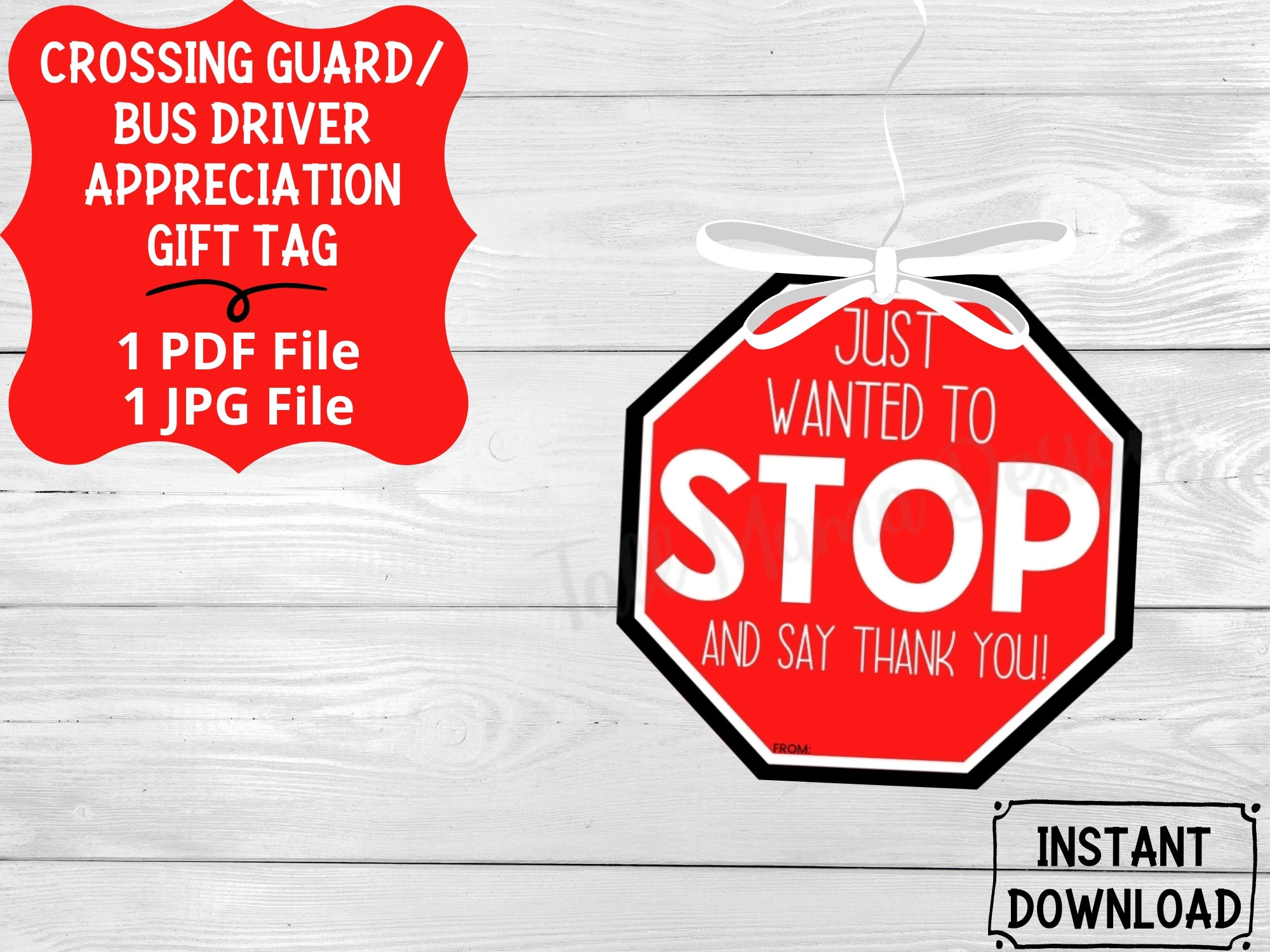 Crossing Guard/bus Driver Printable Gift Tag, End of School Year Gift Tag, Bus Driver Tag, Crossing Guard Tag, Digital Download Gift Tag - Etsy crossing-guard-bus-driver-printable-gift-tag-end-of-school-year-gift-tag-bus-driver-tag-crossing-guard-tag-digital-download-gift-tag-etsy