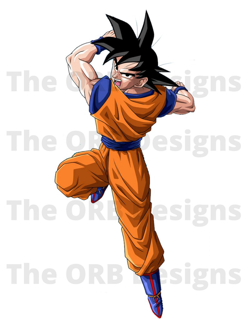 Download Dragon ball Z svg svg files for cricut Super Saiyan svg | Etsy