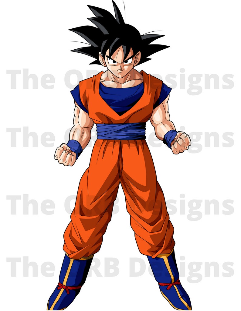 Download Dragon ball Z svg svg files for cricut Super Saiyan svg | Etsy