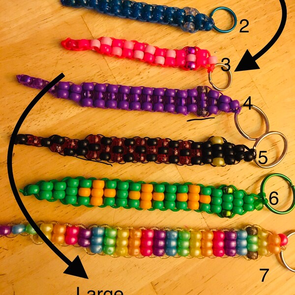 Beaded Keychains Etsy
