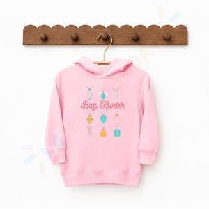 Toddler Bug Hunter Hoodie, Kids Insect Hoodie, Nature Lover Hoodie, Little Explorer Pullover, Camping Gift for Kids