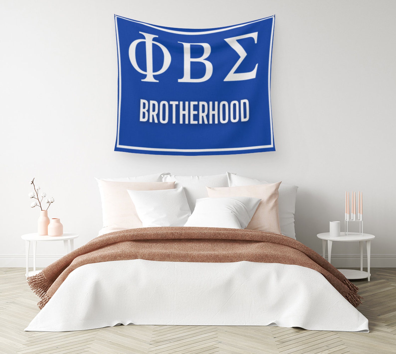 The Phi Beta Sigma Brotherhood Wall Tapestry Etsy