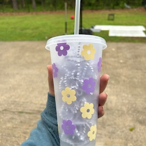 Pastel Retro Flower Cups!