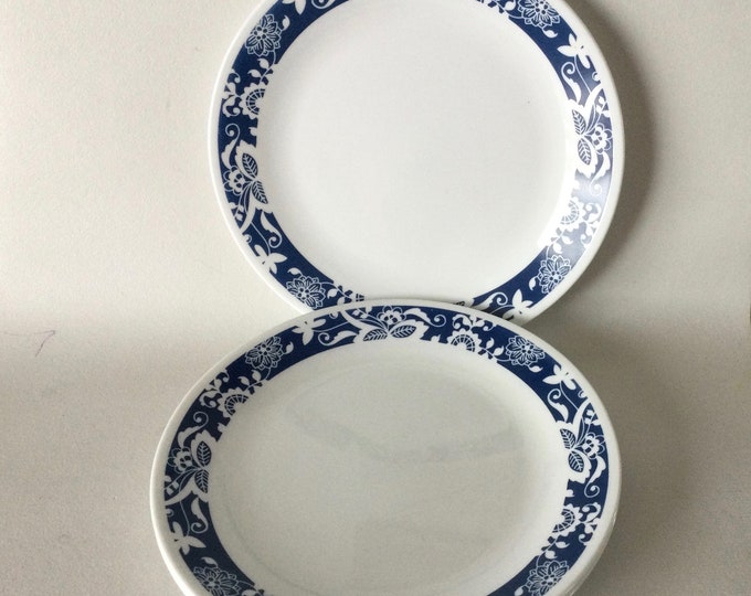 4 Corelle TRUE BLUE Onion Lunch Dinner Plate S 10 1 4 Etsy 4 Corelle TRUE BLUE Onion Lunch Dinner Plate S 10 1 4 Etsy