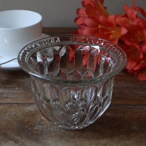 vintage crystal bowl
