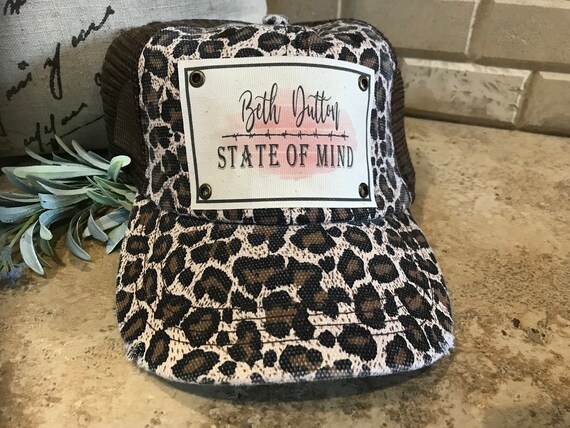 Custom Trucker Hat | Beth Dutton State of Mind | sarcasticallywellsaid | Yellowstone Fans | Ladies Baseball Cap