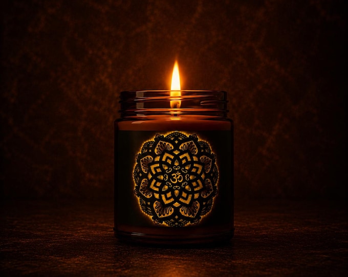 Peaceful Bliss Candle (9oz  Amber Jar)