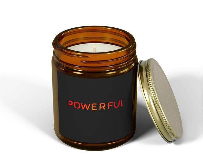 Featured listing image: Powerful Scented Candles - 9oz Jar - Uplifting Aromatic Blend - Home Decor Collection
