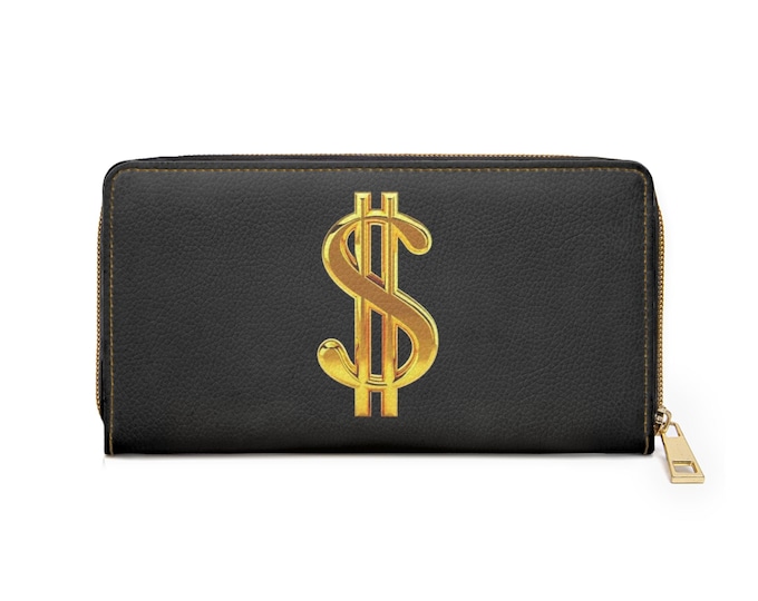 Featured listing image: Powerful Money Womens Design Zip Wallet