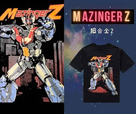 Mazengerz Japanese Gundam Super Robot Anime T-shirt - Etsy Mazengerz Japanese Gundam Super Robot Anime T-shirt - Etsy