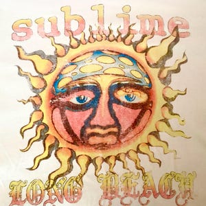 Sublime second-hand smoke バンド Tシャツ XL Sublime second-hand smoke バンド Tシャツ XL（Vintage SUBLIME