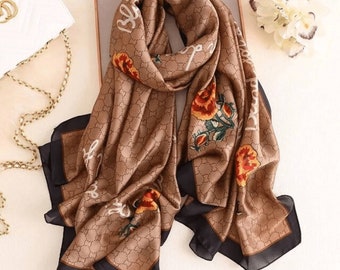 designer head scarf gucci