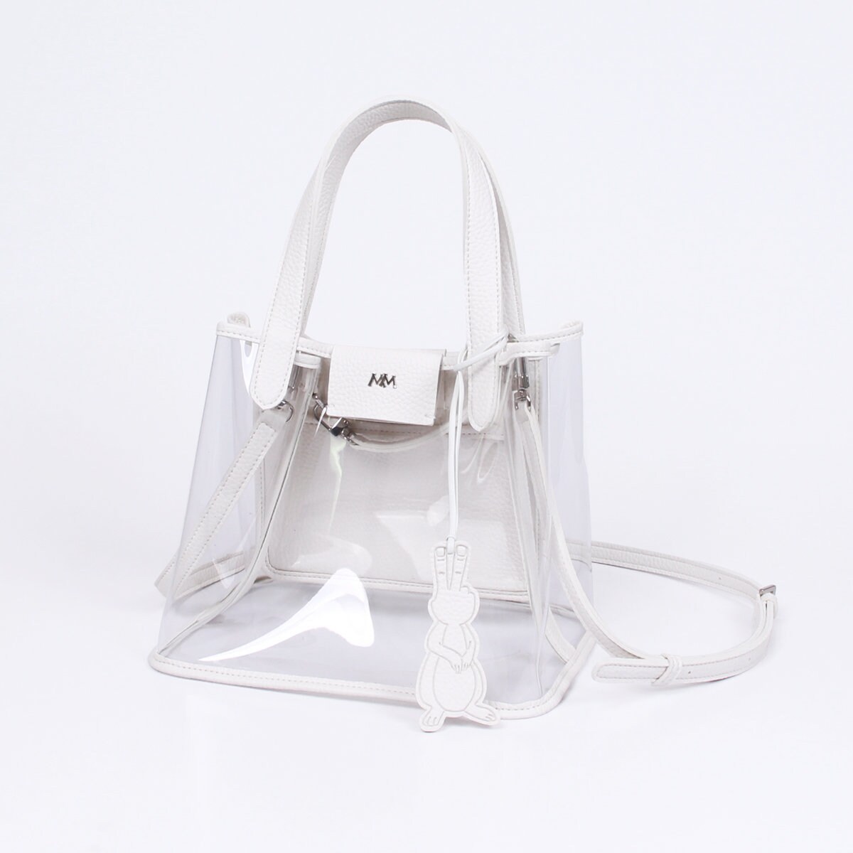  LEMITA Crowd bag spring and summer simple vertical pattern  nylon tote bag handbag shoulder shopping bag, off-white, 30.5 * 8 * 23cm :  Clothing, Shoes & Jewelry