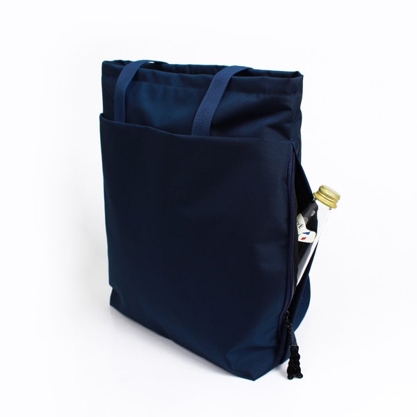 deuce / convertible tote bag / backpack / navy