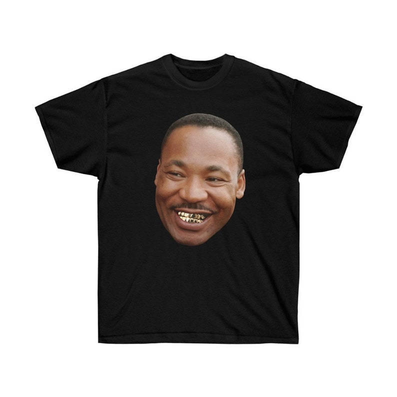 MLK Gold Grill Tshirt Etsy