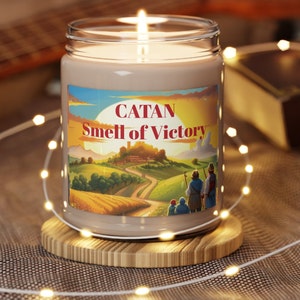 Catan Brettspiel, Duftkerze Smell of Victory Sojakerze, 9oz