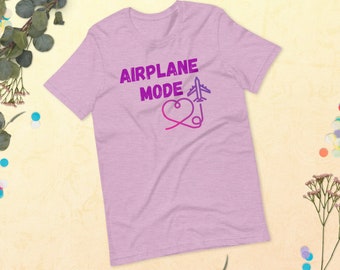 Airplane Mode Travel Shirt, Vacation Tees, Vacation Shirt, Vacay Mode Shirt, Vacation Shirts for Women, Vacay Mode, Traveler Gift