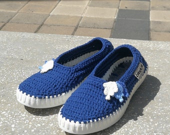 Handmade Crochet Espadrilles: Boho Streetwear Shoes
