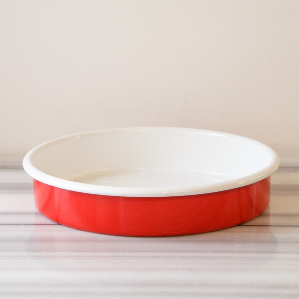 Enamel Baking Pan Etsy