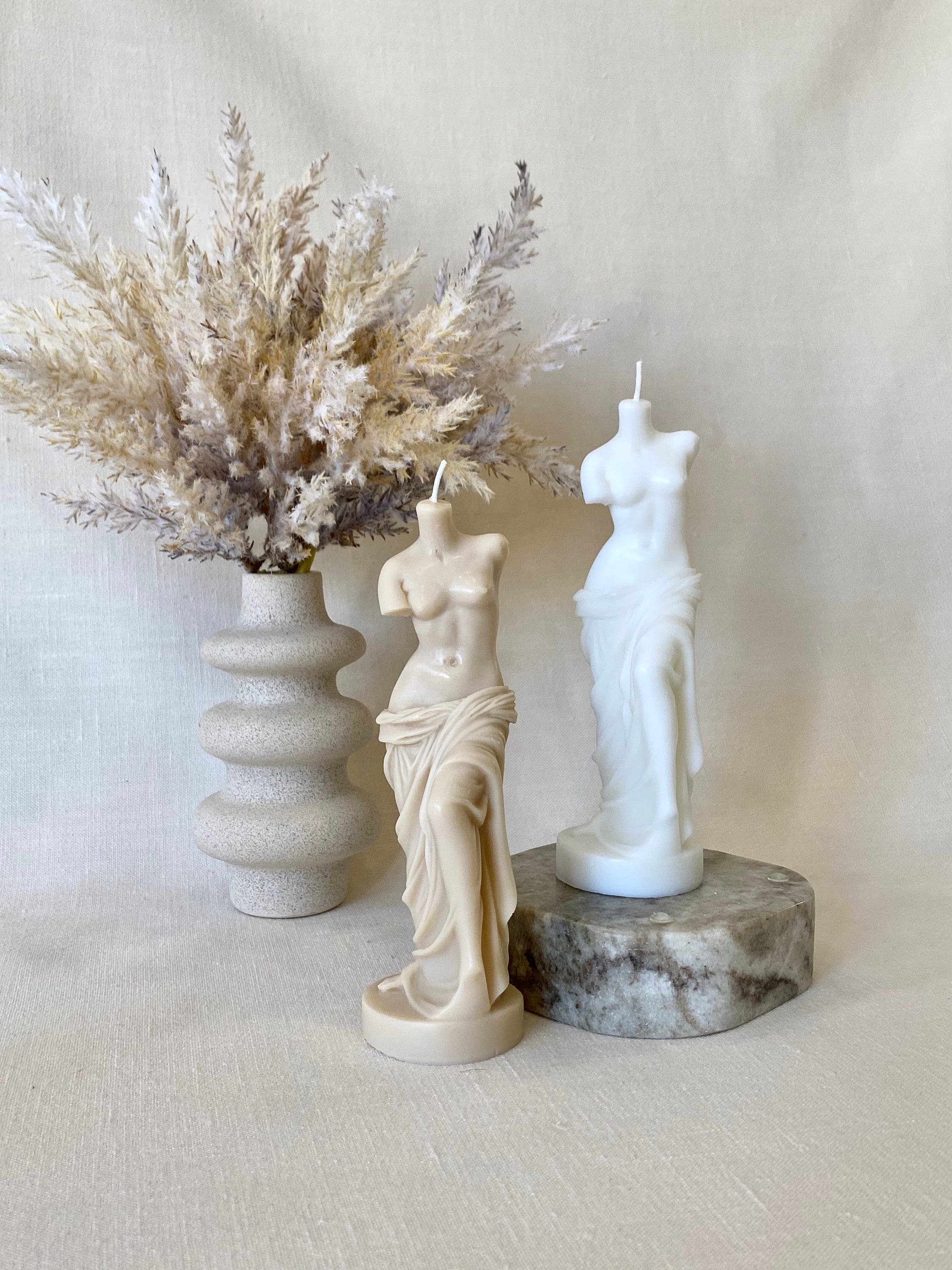 Venus Candle Body Candle Goddess Body Statue Candles Woman Etsy