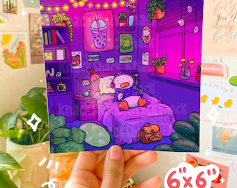 Lofi room Prints