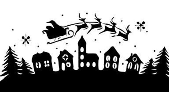 Download Christmas Town Svg Etsy