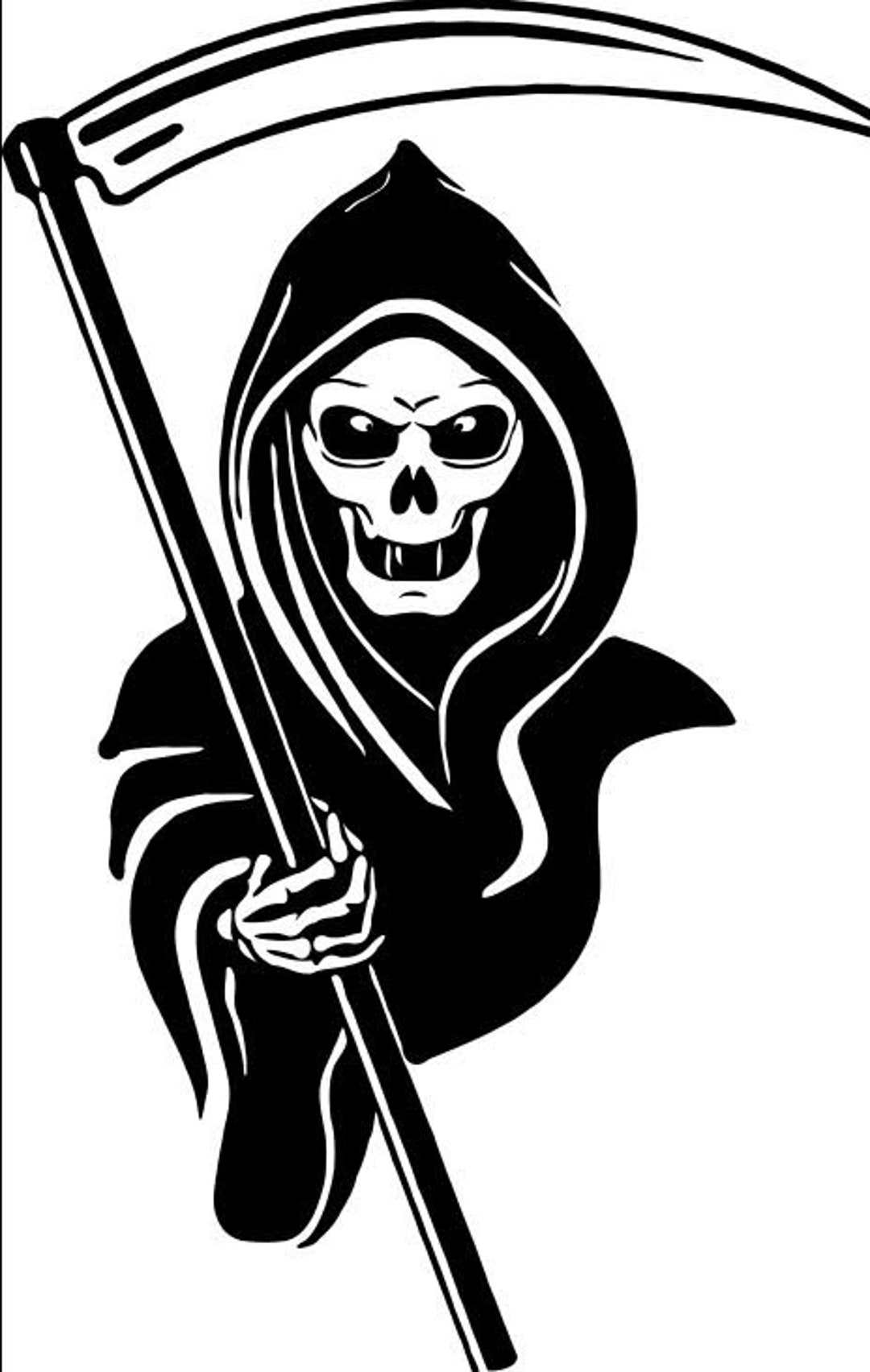 Grim Reaper Svg - Etsy