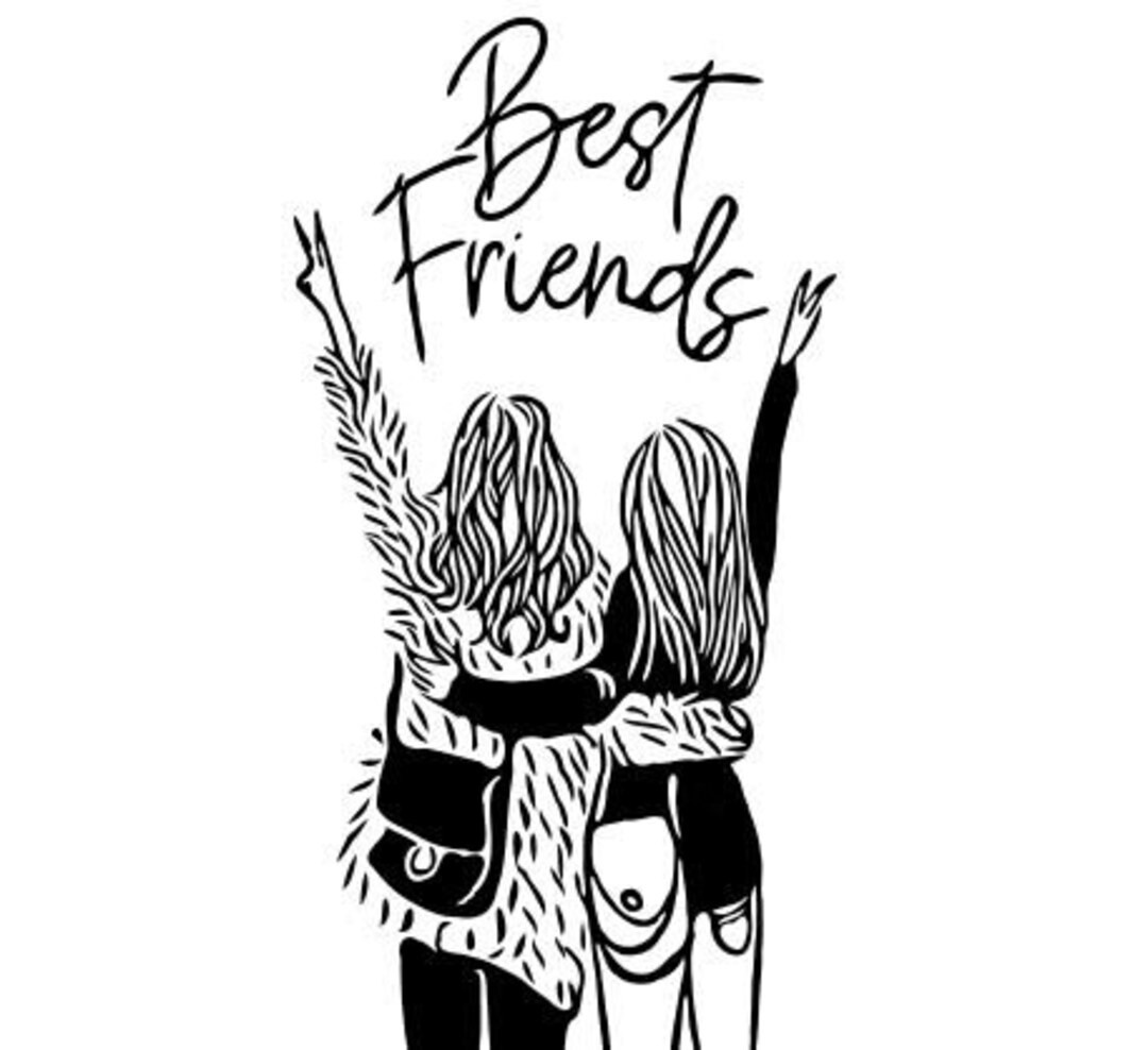 Best Friends Svg Etsy