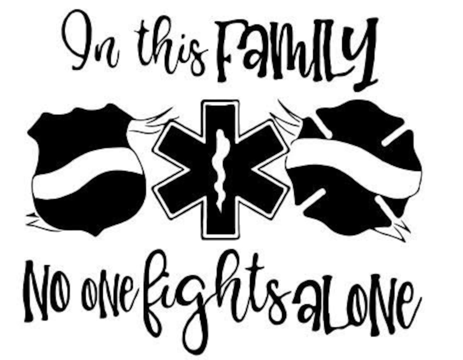 First Responder Svg Etsy