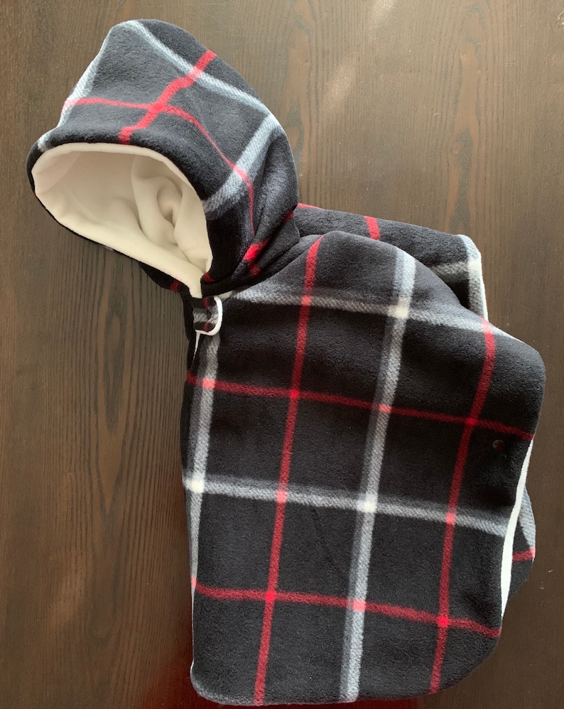 Soft car seat poncho,kids winter poncho,comfortable poncho double layers poncho hooded poncho