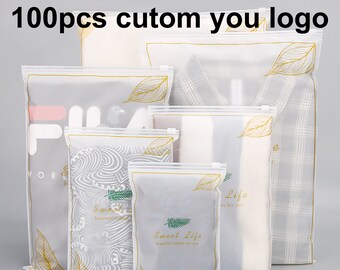 Frosted Zipper Bags Etsy