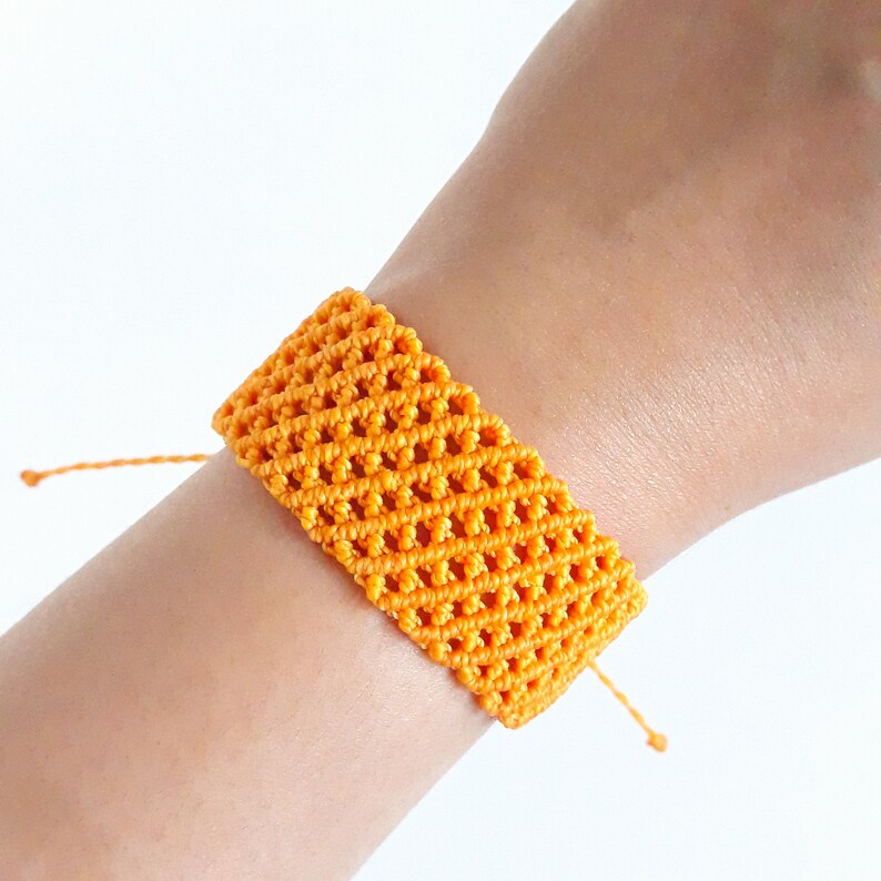 Solid Choose Your Own Color Lattice Macrame Waterproof Adjustable