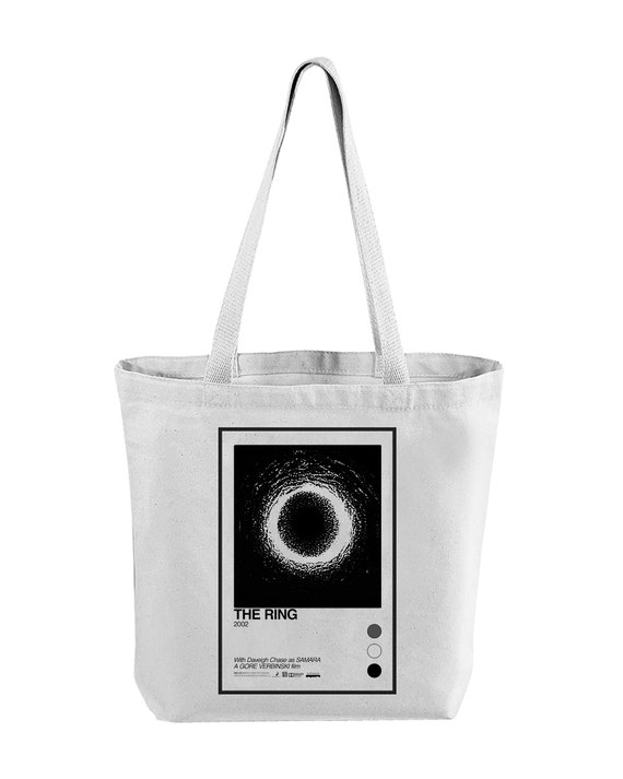 The Ring Tote Bag Horror Movies 2023 Canvas for School 