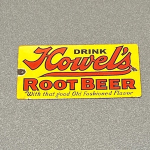 Howels Root Beer Sign - Etsy