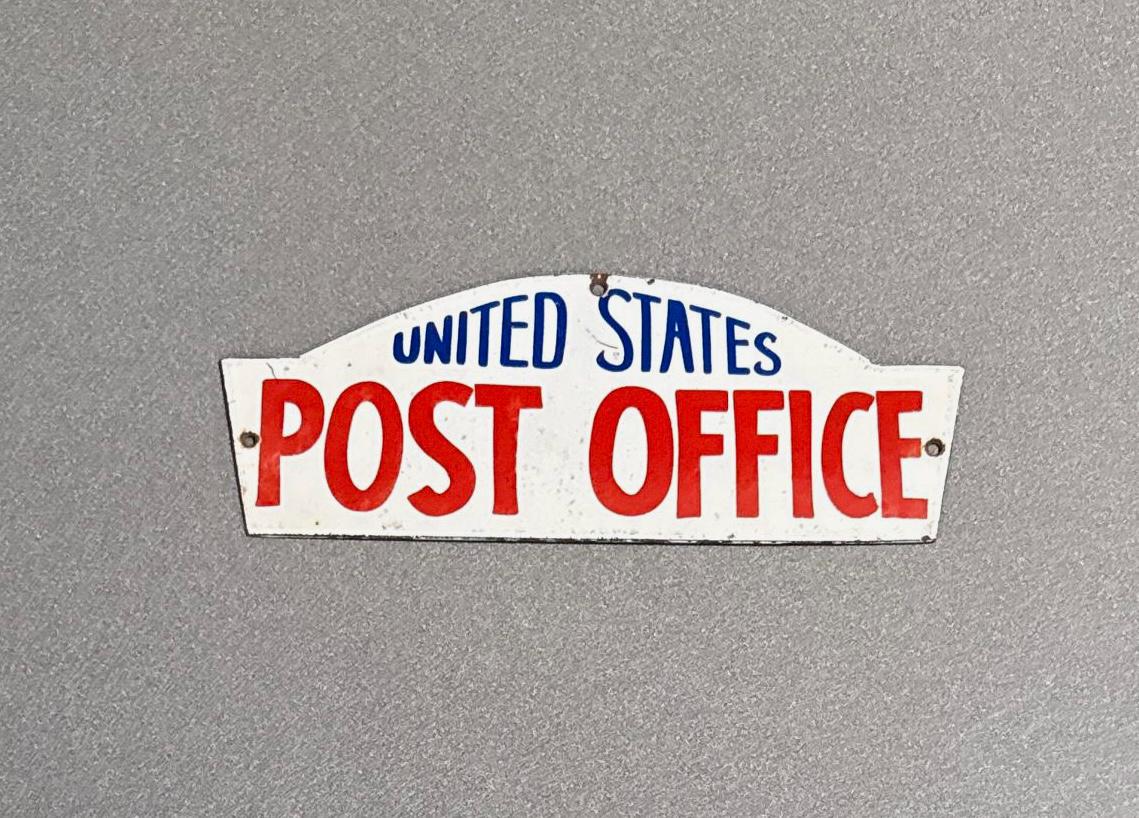 Vintage Post Office Signs - Etsy