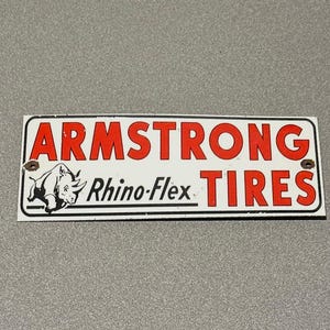 Armstrong Tires Sign - Etsy