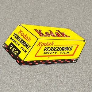 Cámara fotográfica antigua de película KODAK de 12", rara, letrero de porcelana para fotografía, coche a gasolina
