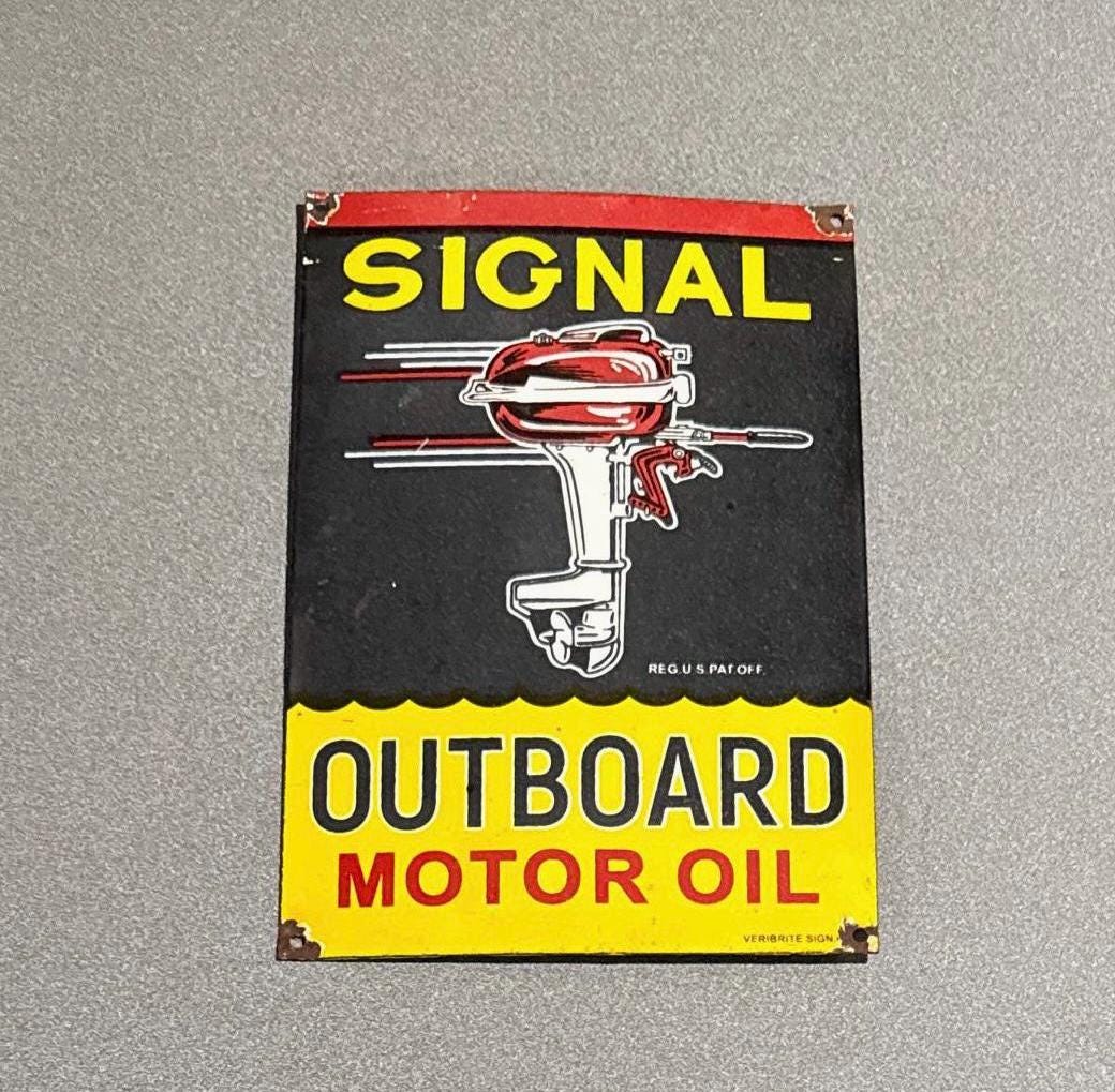 Signal Gasoline Sign - Etsy